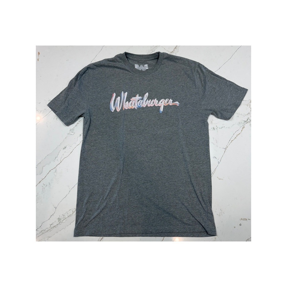 Whataburger Women's Heather Graphic Graphic T-Shirt  Size‎ M